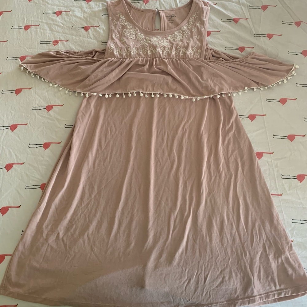 Women’s size L cold shoulder dress
